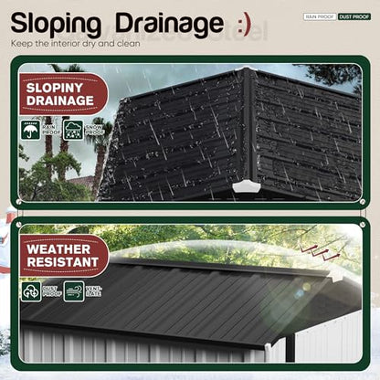 6x4 FT Outdoor Storage Shed
