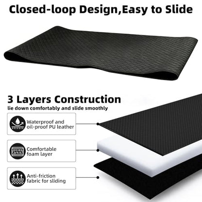 Magical Rolling Creeper Mat 60x28 Inch Under Car Repair Pad