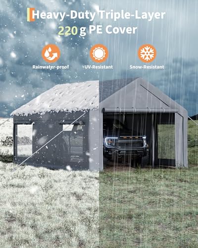 Carport 13x20 Ft Portable Garage