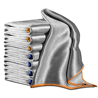 Glass Polishing Streak Free Miracle Cleaning Cloth (8 Count)