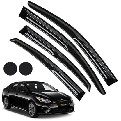 Rain Guards for Kia Forte 2019