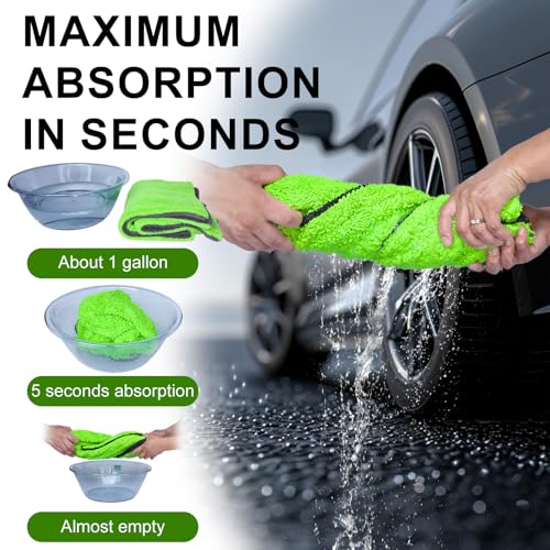 2 Pack XL Car Drying Towel (2 Count)