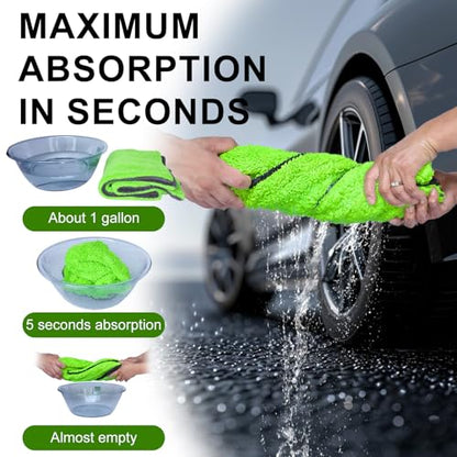 2 Pack XL Car Drying Towel (2 Count)