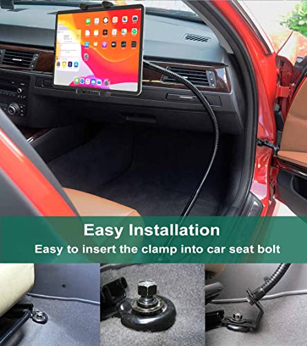 Car Seat Rail Floor Tablet Mount Truck Vehicle Holder for 4