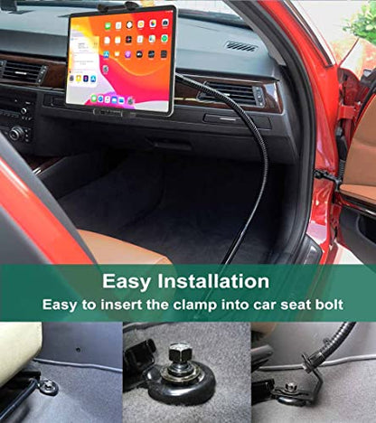 Car Seat Rail Floor Tablet Mount Truck Vehicle Holder for 4