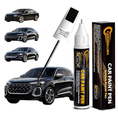 LY9T 0E Mythos Black Metallic Car Touch Up Paint for Audi