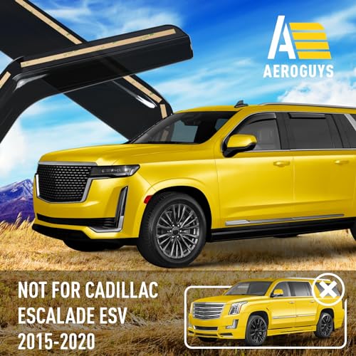 Extra Durable Window Deflectors in (4 Count)