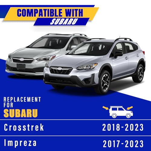 3 Wipers Fits Subaru Crosstrek 2018