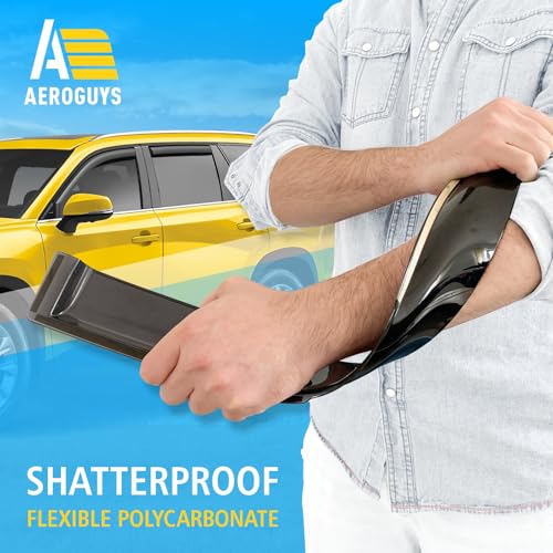 Extra Durable Window Deflectors in (4 Count)