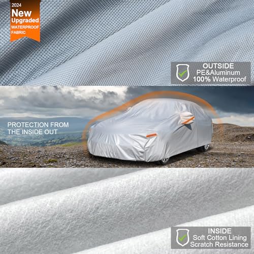 6 Layers Waterproof Car Cover for Honda Accord Sedan