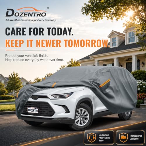 Waterproof Heavy Duty Car Cover Custom Fit Toyota Grand Highlander