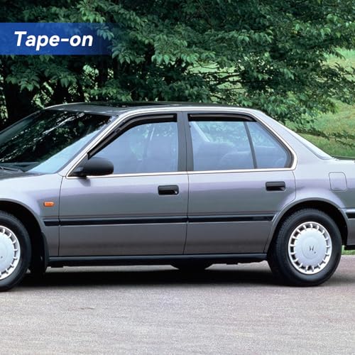 Window Visors Rain Guards for 1990 1991 1992 1993 Honda Accord Sedan