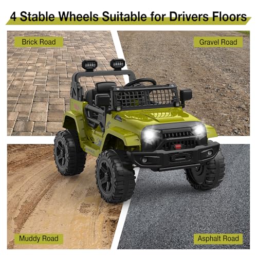 12V Kids Electric Ride On Truck Car w