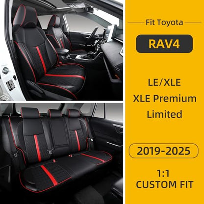 Custom RAV4 Seat Covers for 2019