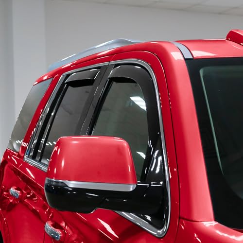 in Channel Extra Durable Rain Guards for Chevy Tahoe 2015
