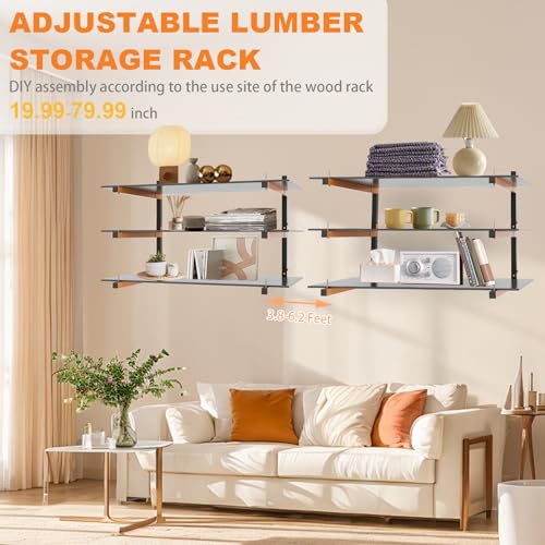 Lumber Rack Wall Mount (6 Count)
