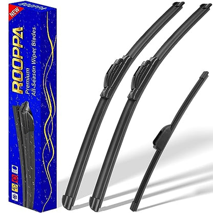 3 Wipers Fits Kia Niro 2017