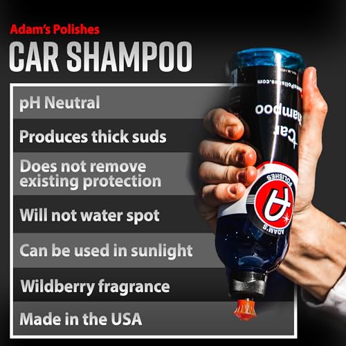 Adam's Car Shampoo (16 Fl Oz)