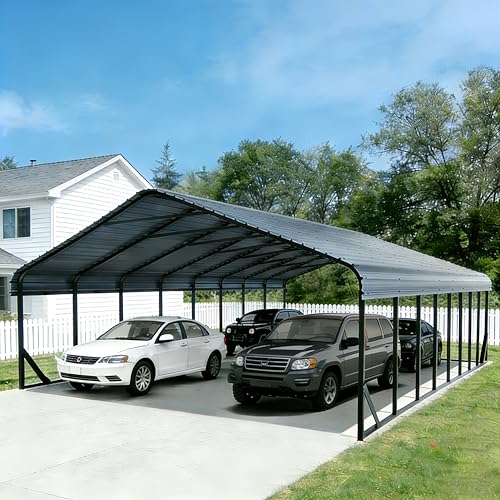 20x40 ft Metal Carport & Portable Garage