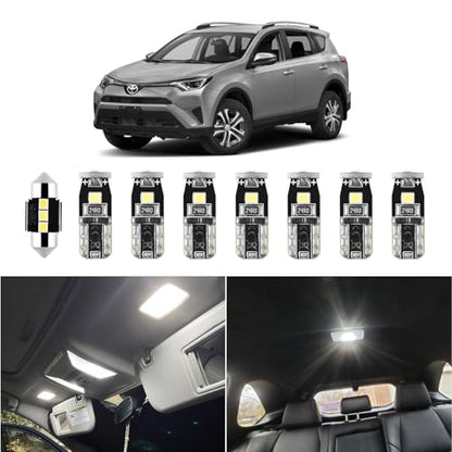 LED Interior Car Lights for Toyota (8 Count)
