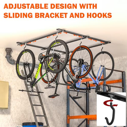 Ceiling Bike Rack for Garage