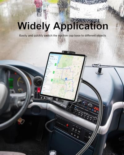 Car or Truck Seat Rail Tablet Mount