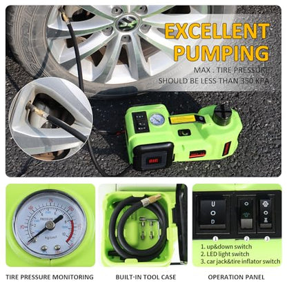 Electric Car Jack Kit 5Ton 12V Car Jack
