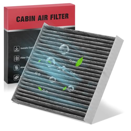Cabin Air Filter with Activated Carbon Compatible with Ford Mustang 2005