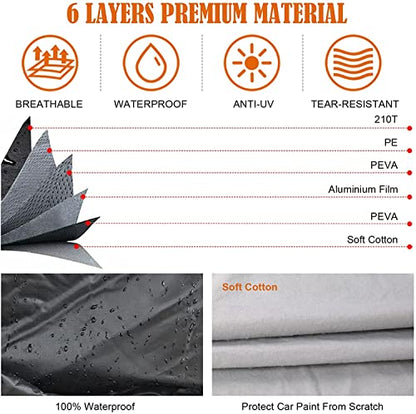 Waterproof Car Cover Compatible with 1964