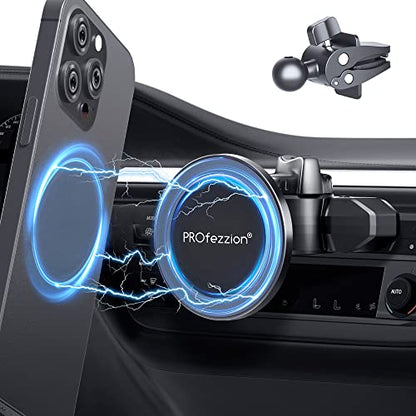Car CD Slot Magnetic Phone Mount Holder for MagSafe iPhones
