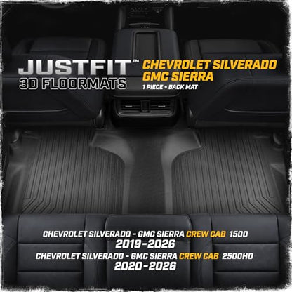 JustFit™ 3D Custom Fit Bench Floor Mat for 2019