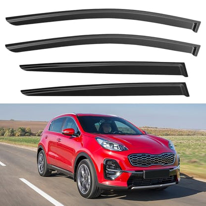 Window Visors Rain Guards for Kia Sportage 2017