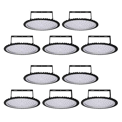 10 Pack 300W UFO LED High Bay Light (10 Count)