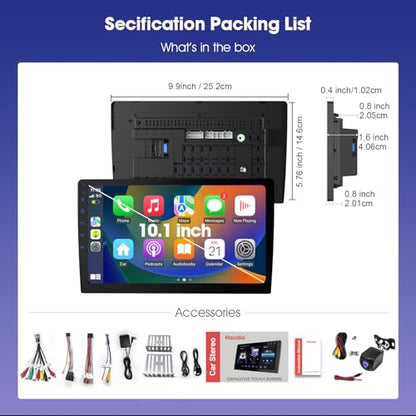 10.1 Inch Cars Radio with Apple Carplay and Android Auto
