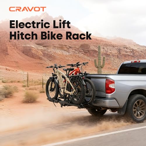 CyberRack E2 Electric Hitch Bike Rack