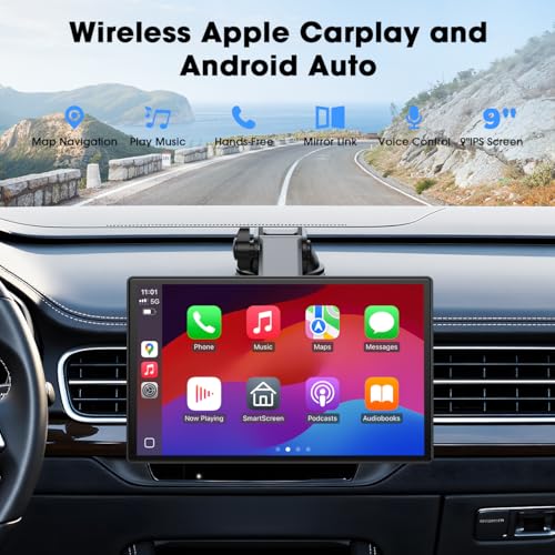 9" Carplay Screen for Car