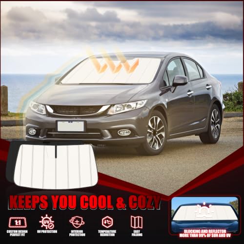 Windshield Sun Shade for Honda Civic 2012