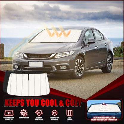 Windshield Sun Shade for Honda Civic 2012