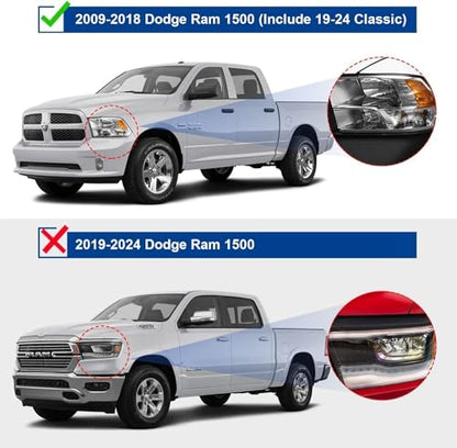 Running Boards Compatible with Dodge Ram 1500