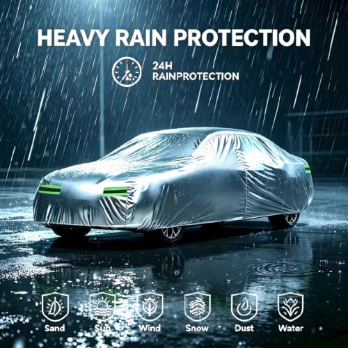 10 Layer Custom Fit Waterproof Sports Car Cover All Weather