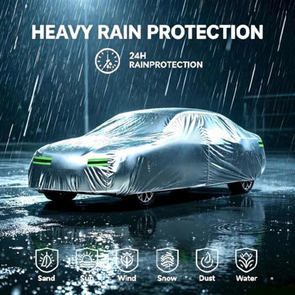 10 Layer Custom Fit Waterproof Sports Car Cover All Weather