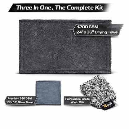 The Giant Giant 24"x36" Car Drying Towel (3 Count)