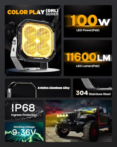 Color Play Series DRL & Turn Signal 3 (2 Count)