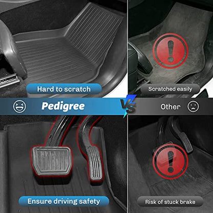 Floor Mats Compatible with Tesla Model 3