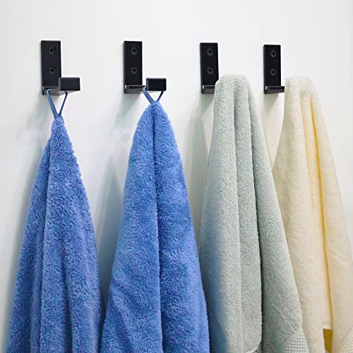 Folding Wall Hook 2PCS Folding Coat Hooks for Hanging Heavy Duty Coat & Bag & Backpack & Hat & Headphone Foldable Coat Hooks Wall Mounted Saves Space (2 Count)