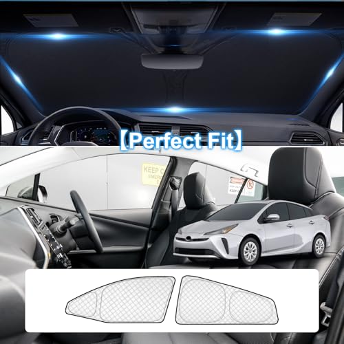 6pcs Sun Shades for Toyota Prius Hatchback 2016