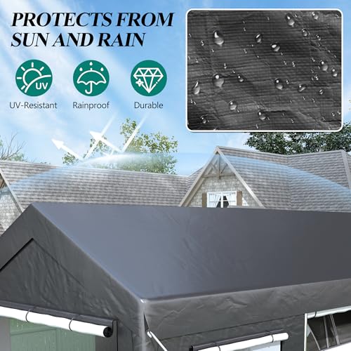 12' x 20' Heavy Duty Carport