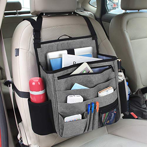 Front Car Seat Storage Organizer