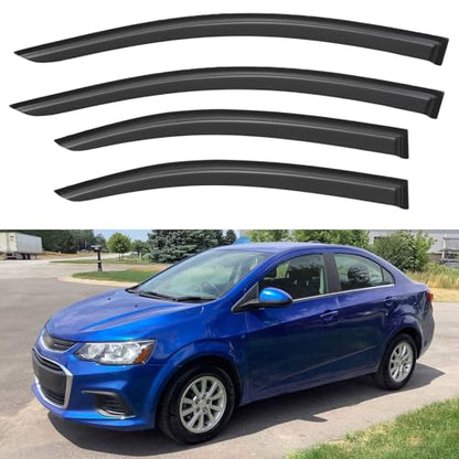 Window Visors Rain Guards for 2012 (4 Count)
