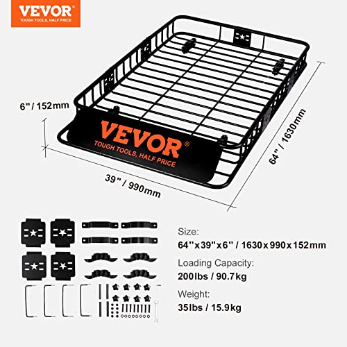 Roof Rack Cargo Basket